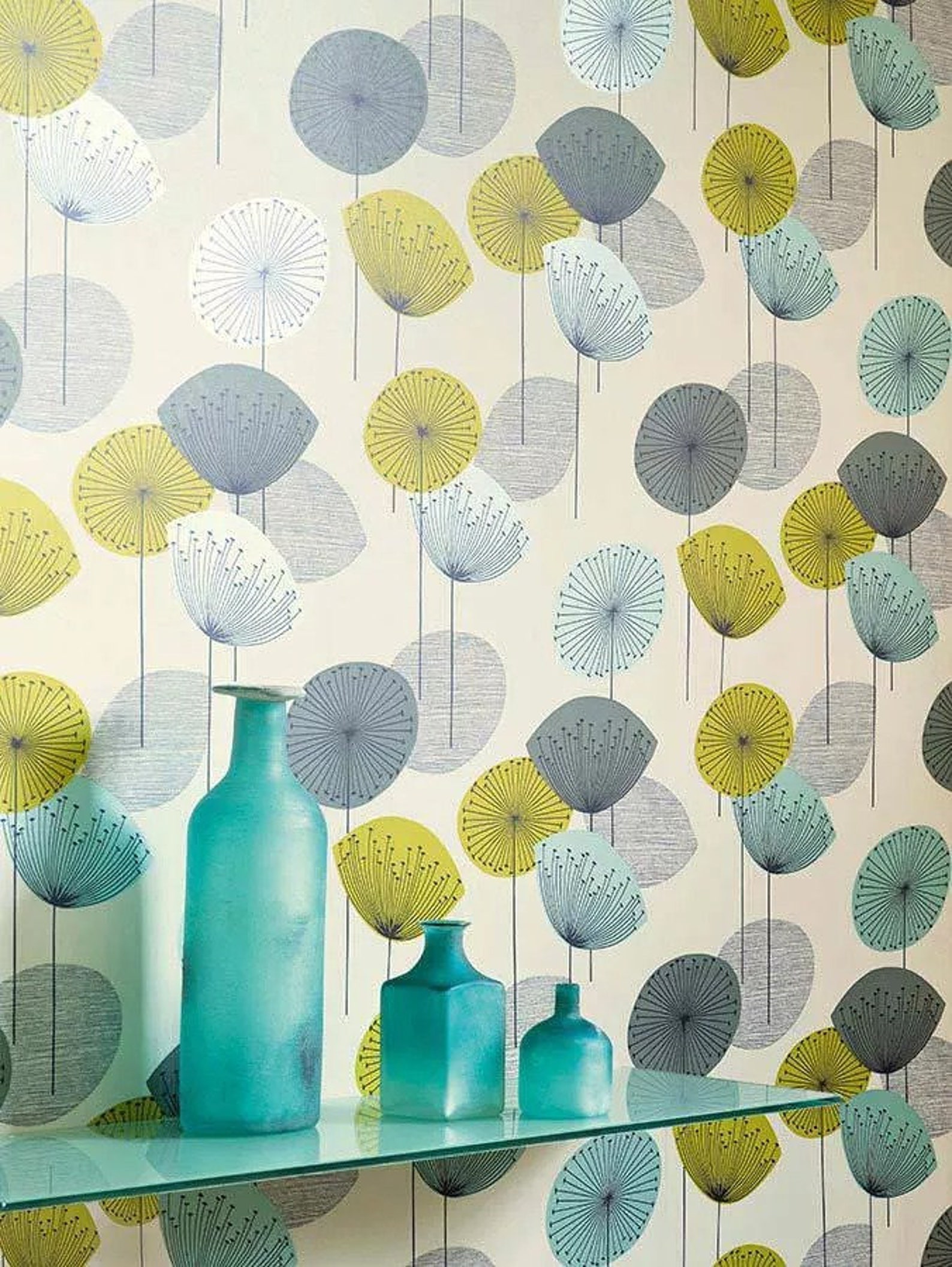 Vintage Wallpaper Finland Boho Home Decor Sold per Full Roll - Etsy