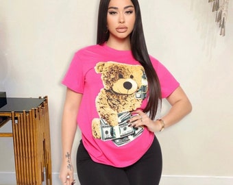 Money bear tee