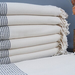 Turkish Beach Towel, Turkish Towel Beach, Navy Towel, Diamond Towel, 40x71 Inches Turkish Towel Bulk, Fouta Towel, Wedding Towel,