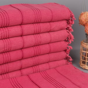 Custom Towel, Personalized Beach Towel, Dusty Rose Towel, Striped Towel, 36x63 Inches Wedding Shower Gifts, Spa Towel, Sarong Towel,