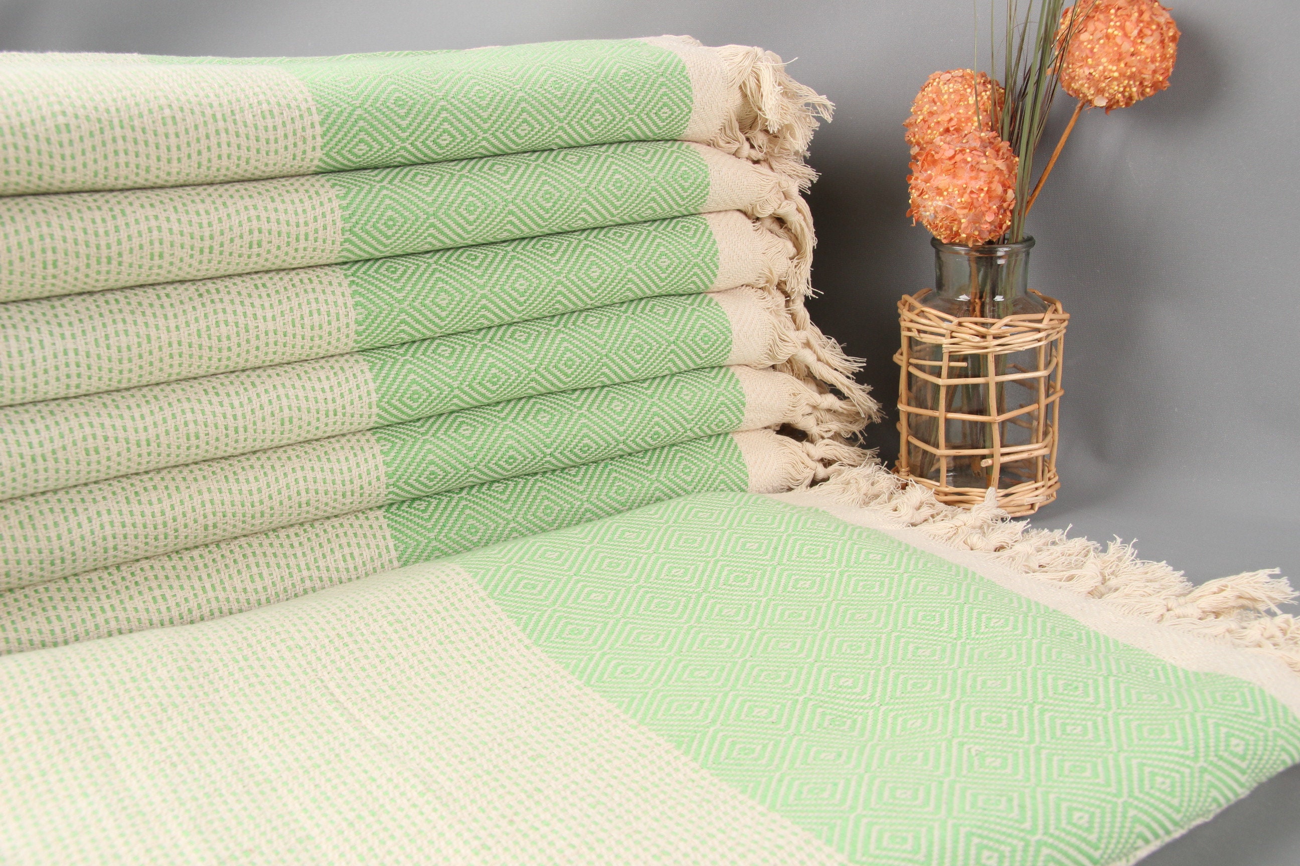 Apple green blanket sale
