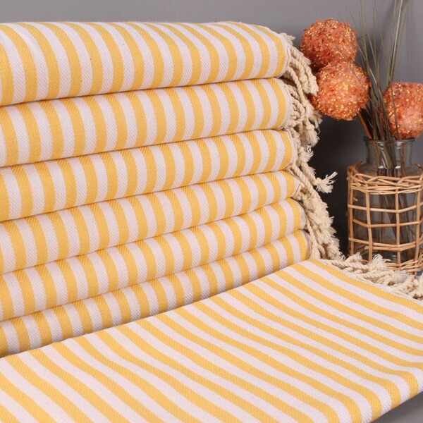 Yellow Blanket Etsy