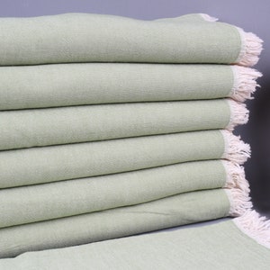 Besticktes Küchenhandtuch, khaki grünes Handtuch, festes Handtuch, 24x40 Zoll Türkisches Handtuch, Organisches Handtuch,
