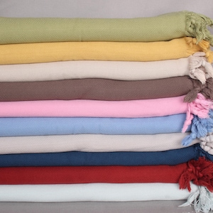 69&quot;x87&quot; Cotton Blanket, Stonewashed Chevron Blanket, Bridesmaid Gifts, Monogram Blanket, Bachelorette Party Favors, Organic Throw,