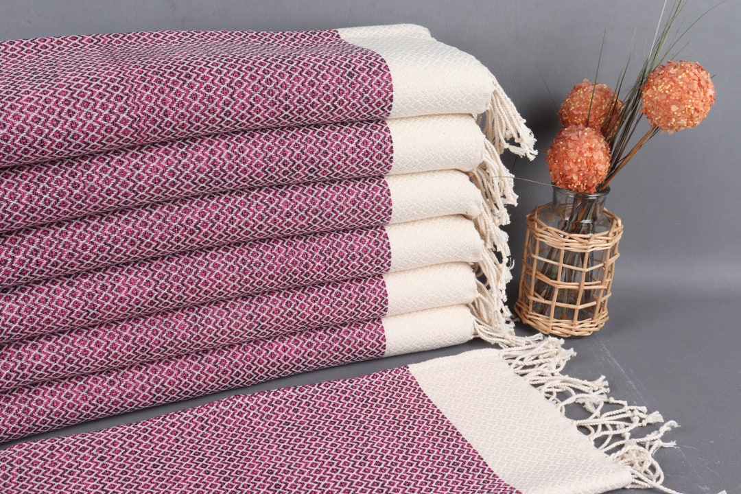 Ultra Soft Bath Towel 20x40 Linen - Diamond Towel