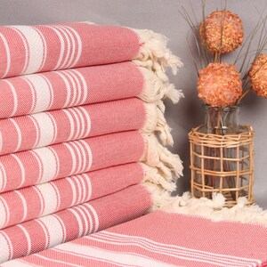 Bachelor Gifts, 40x71 Inches Red Cotton Towel, Gift For Bride, Personalized Bridesmaid Gift, Bachelorette Party Gifts, Bulk Order Towel,