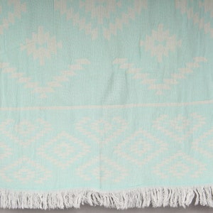 Embroidered Dish Towel, Handwoven Dish Towel, Mint Towel, Kilim Towel, 20x40 Inches Gift For Her, Bulk Order Towel, Hotel Towel, Hand Towel,