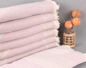 Sofa Blanket, Wedding Gift Blankets, Pink Blanket, Make-up Patterned Blanket, 63x87 Inches Cotton Blanket, Camping Blanket, Picnic Throw,