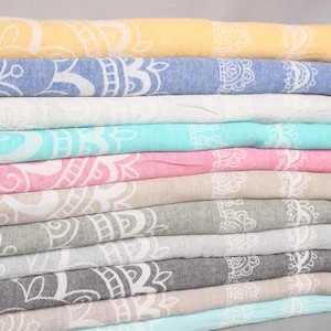 Turkish Blanket, Bachelorette Gifts, Ethnic Design Throw, 79&quot;x87&quot; Cotton Throw, Decorative Blanket, Mother Of The Groom Gift,