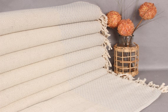 20x40 Inches Light Gray Cotton Tea Towel Small Bath Towels