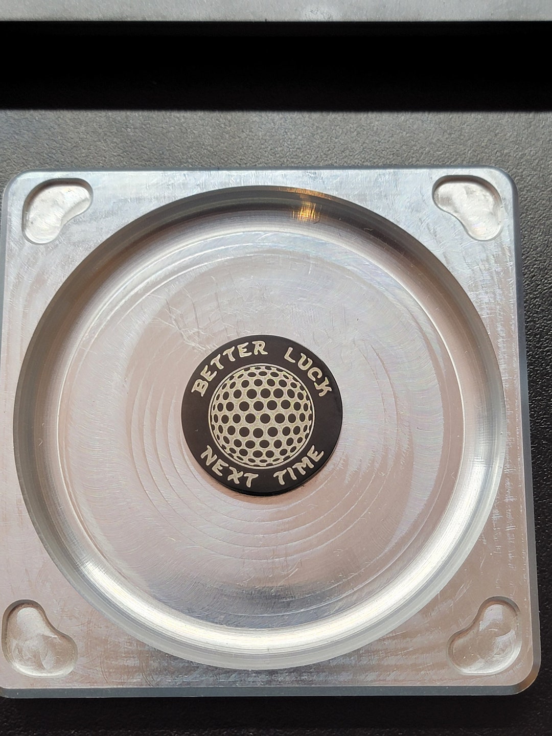 Stainless Steel Golf Ball Marker Laser Engraved Etsy