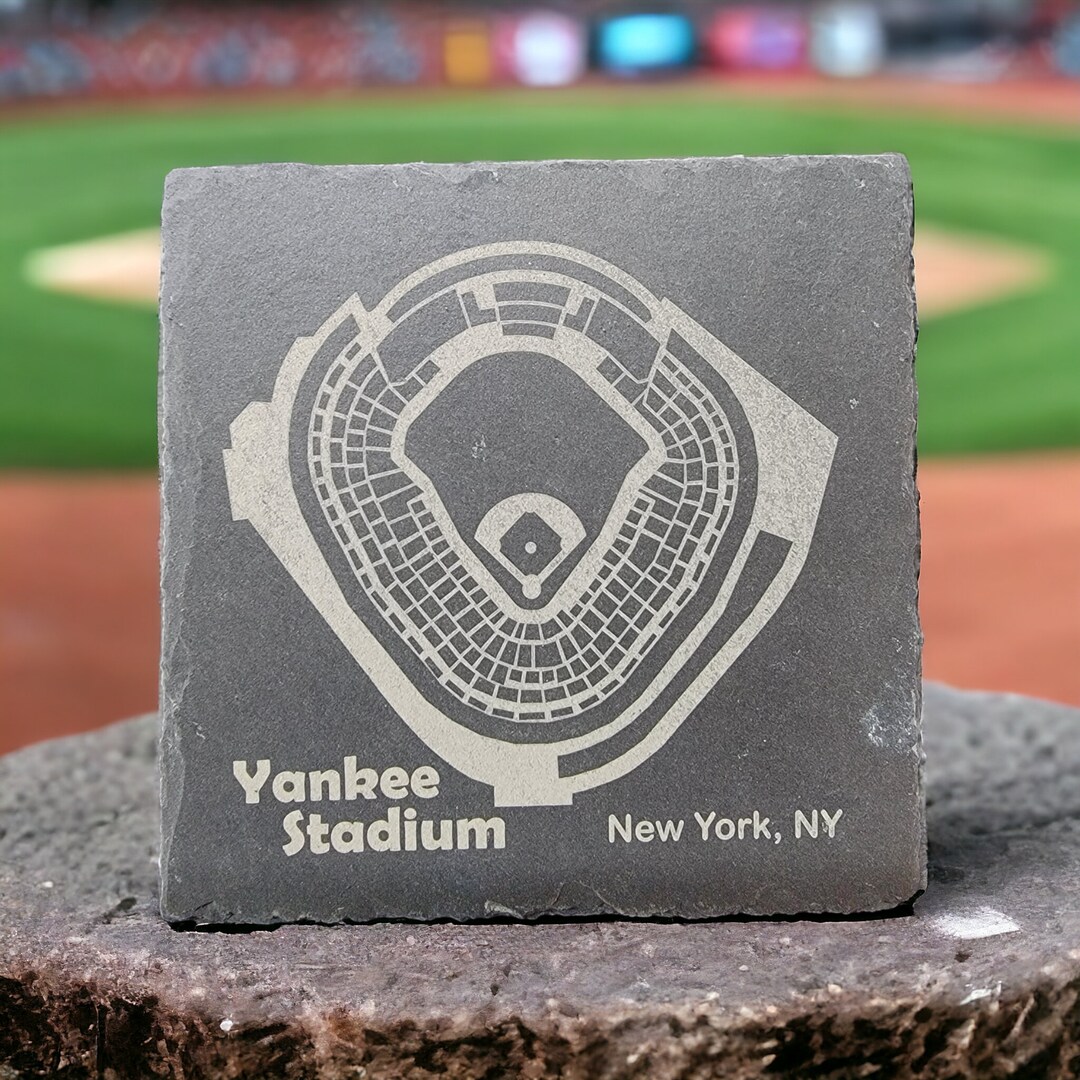 MLB Stadiums Laser Engraved Slate Coasters Individual Coasters Any MLB