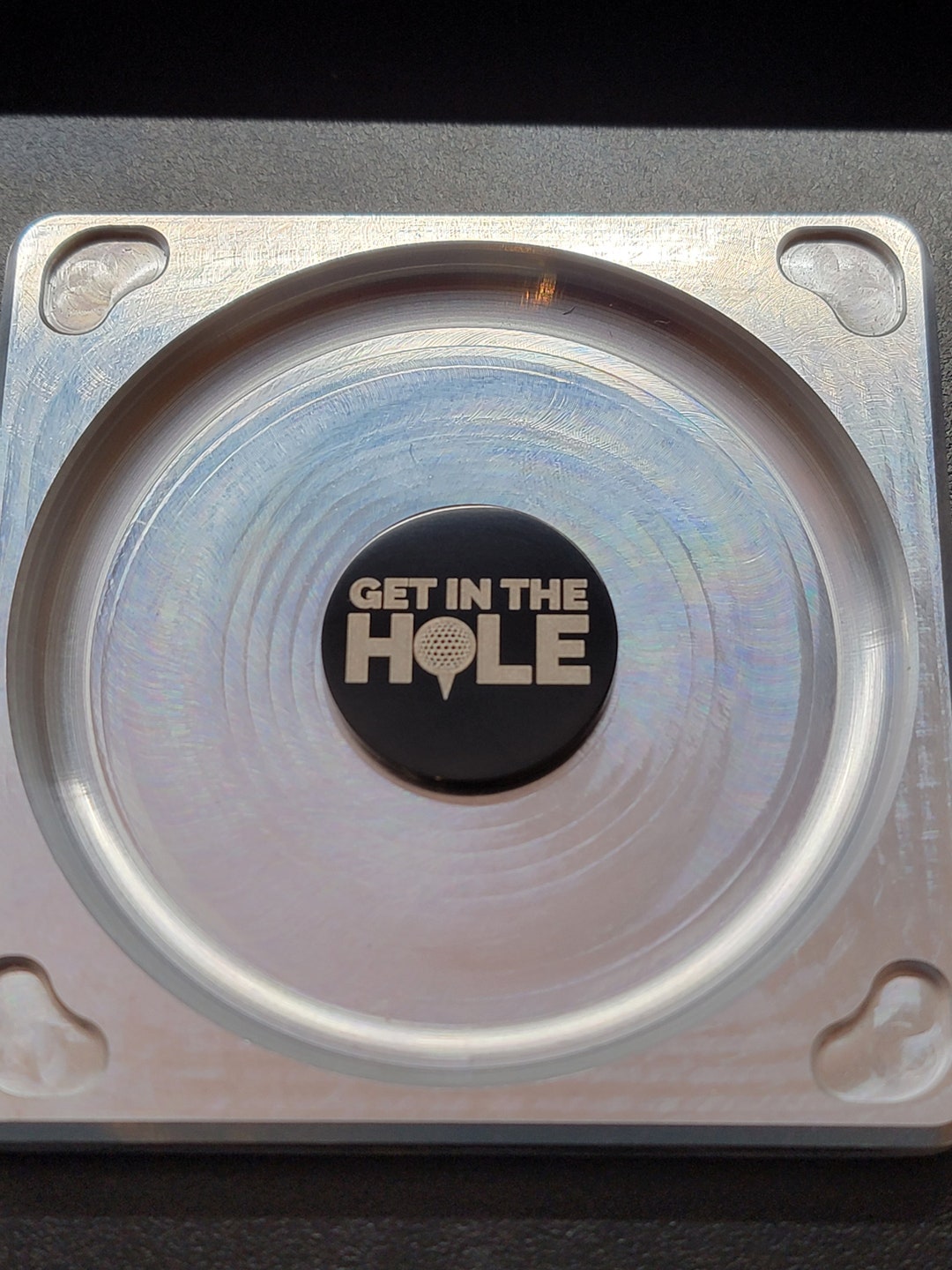 Stainless Steel Golf Ball Marker Laser Engraved Etsy