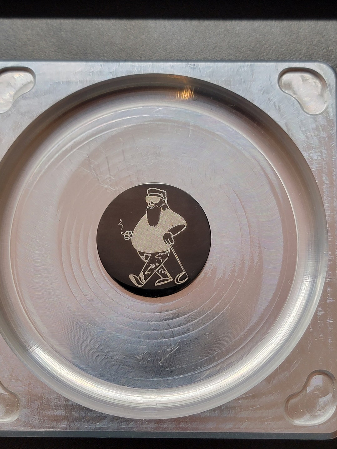 Stainless Steel Golf Ball Marker Laser Engraved Etsy