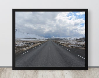 Lonely Island Road Photo Print - Route 1 Ring Road Photo