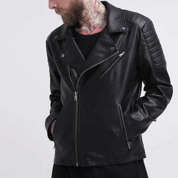 Mens black designer jackets cheap