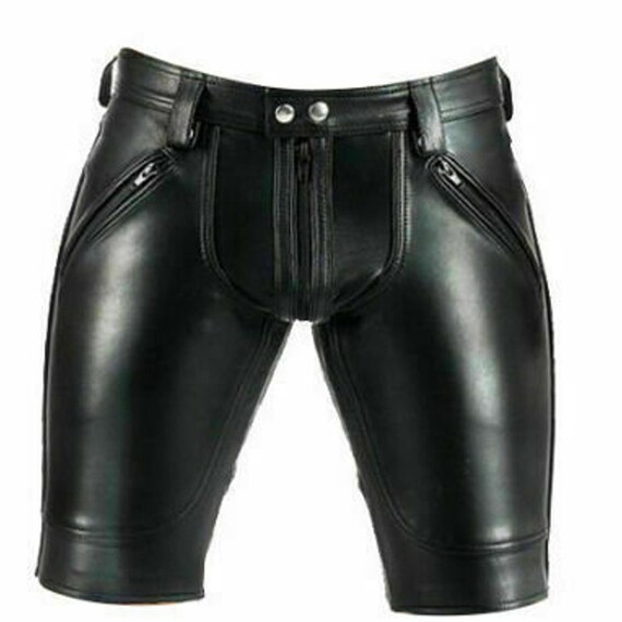 Genuine hotsell leather shorts
