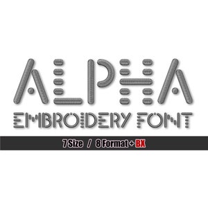 Alpha Embroidery Font, Script Font, BX Font for Embroidery, Alphabet Machine Embroidery Design, Instant Download Digital File