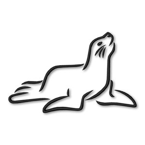 Siegel Skizze Stickmaschine Stickmuster Instant Download Digitale Datei PES
