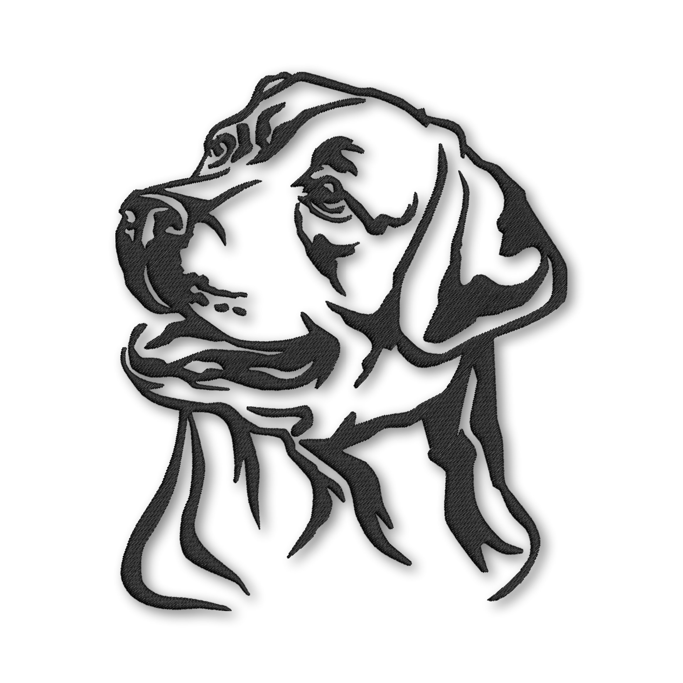 Labrador Dog Embroidery Design Instant Download Digital File Etsy