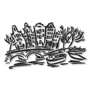 Amsterdam Embroidery Machine design Instant Download Digital File PES