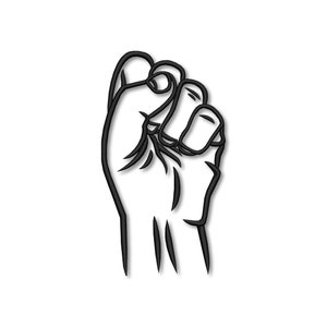 Revolution Fist Embroidery Machine design Instant Download Digital File PES