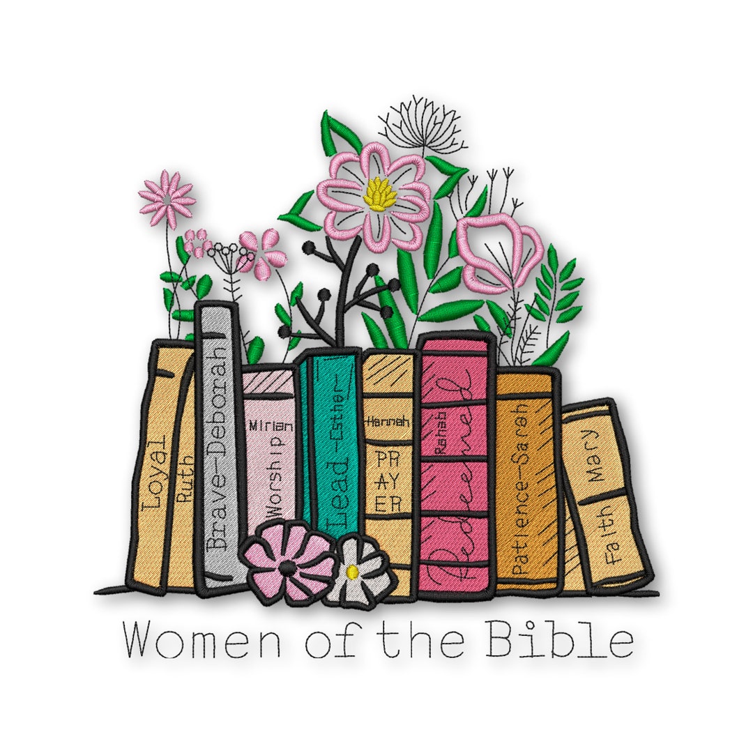 Women of the Bible Embroidery Design Instant Download Digital File - Etsy