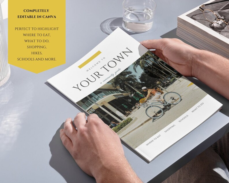 Relocation Guide Cover Real Estate Local Guide | Relocation Guide | Welcome Book | Local Guide ...