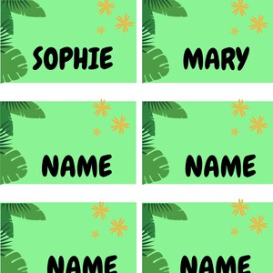 EDITABLE Classroom Name Tags Printable Classroom Nametags Fun School ...