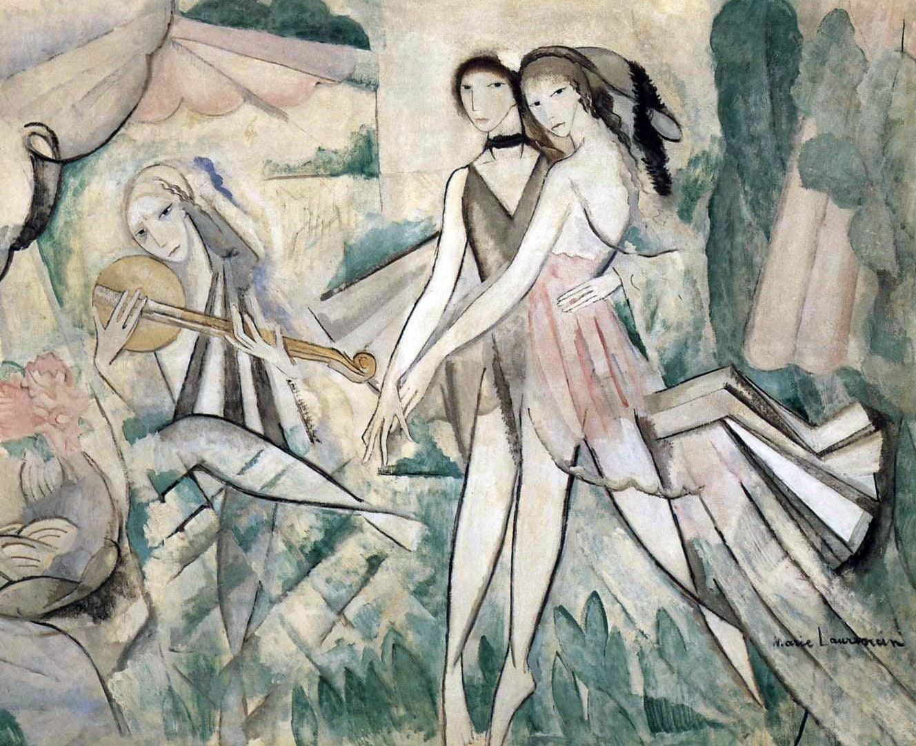 洋書画集　Marie Laurencin Marie Laurencin: Laurencin, Marie: 9780847801046: Amazon.com