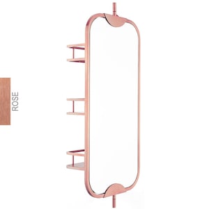 guldväggspegel, roterande sminkspegel, väggmonterad spegel, antik guldspegel, svart matt spegel, spegel med förvaring, modern design spegel, premium spegel för badrum, rostfritt stål spegel, roséguld spegel, hyllspegel, spegel med fack, högkvalitativ väggspegel, praktisk spegel med hylla, 360度回転壁掛けミラー 棚付き 高級バスルームミラー ゴールド鏡 メイク用ミラー 黒マットミラー アンティークゴールド鏡 ステンレス製ミラー 棚収納付きミラー 壁掛け鏡 収納付きデザインミラー ローズゴールドミラー 高品質ミラー 高級感溢れる洗面鏡 回転式ミラー付き棚 モダンバスルームデコレーション,