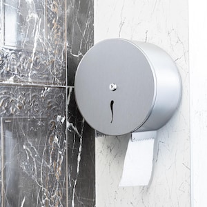 Commercial Toilet Paper Dispenser STEEL,Wall Mounted,Lockable,Durable, Toilettenpapierspender,Distributeur de papier toilette mural
