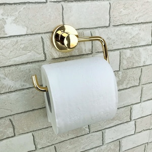 Toilet Paper Holder Dust-Proof for Bathroom-SUS 304 Stainless Steel Tissue Roll Rack-Unique Toilet Fixtures