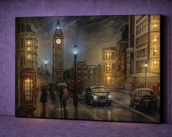 LED Lighted Canvas Print