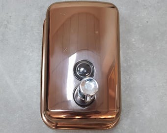 ROSE Commercial Soap Dispenser for Public Restrooms, Stainless Steel Wall Mounted Seifenspender zur Wandmontage, Distributeur de savon mural