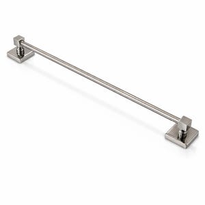 Handdoekenrek van geborsteld roestvrij staal, wandmontage badkamerhanddoekhouder SUS304, vierkante montage zwaar modern hotelhanddoekenrek