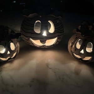 Anneau Décoratif Pour Bougie Halloween - Poterie Verte - Artisanat US