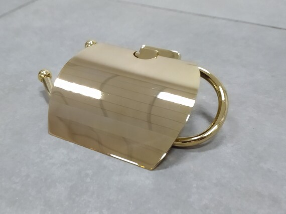 Stainless Steel Toilet Paper Holder with Cover SUS 304