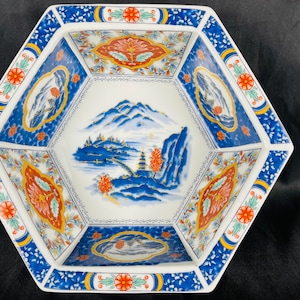Japanese Imari Serving Bowl