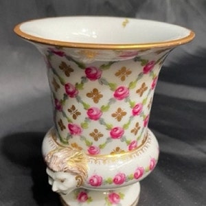 Rare Collector&#39;s Item! Edmé Samson Sèvres-style Campana Vase