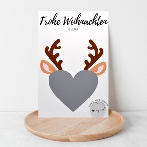 Personalisierte Weihnachts-Rubbelkarten, Weihnachtskarte, Weihnachtsgeschenk, Christmas scratch off card, christmas gift