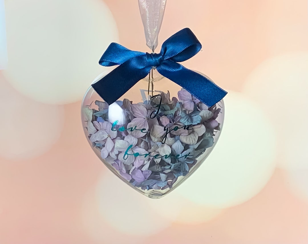 Glass Heart Love Glass Keepsake Heart Shaped Gift Personalized