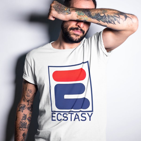 Ecstasy Rave Techno 90s Fantasia Dreamscape Camiseta Unisexe Todas Las Tallas T-shirt Summer