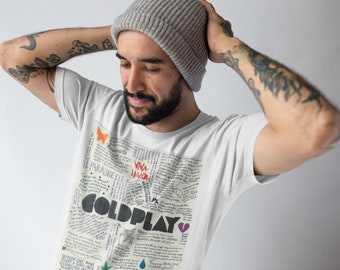 ColdPlay 2023 Music of The Spheres Tour Sweatshirt, Sweat à capuche Coldplay, T-shirt Coldplay Lover, Cadeau pour les fans