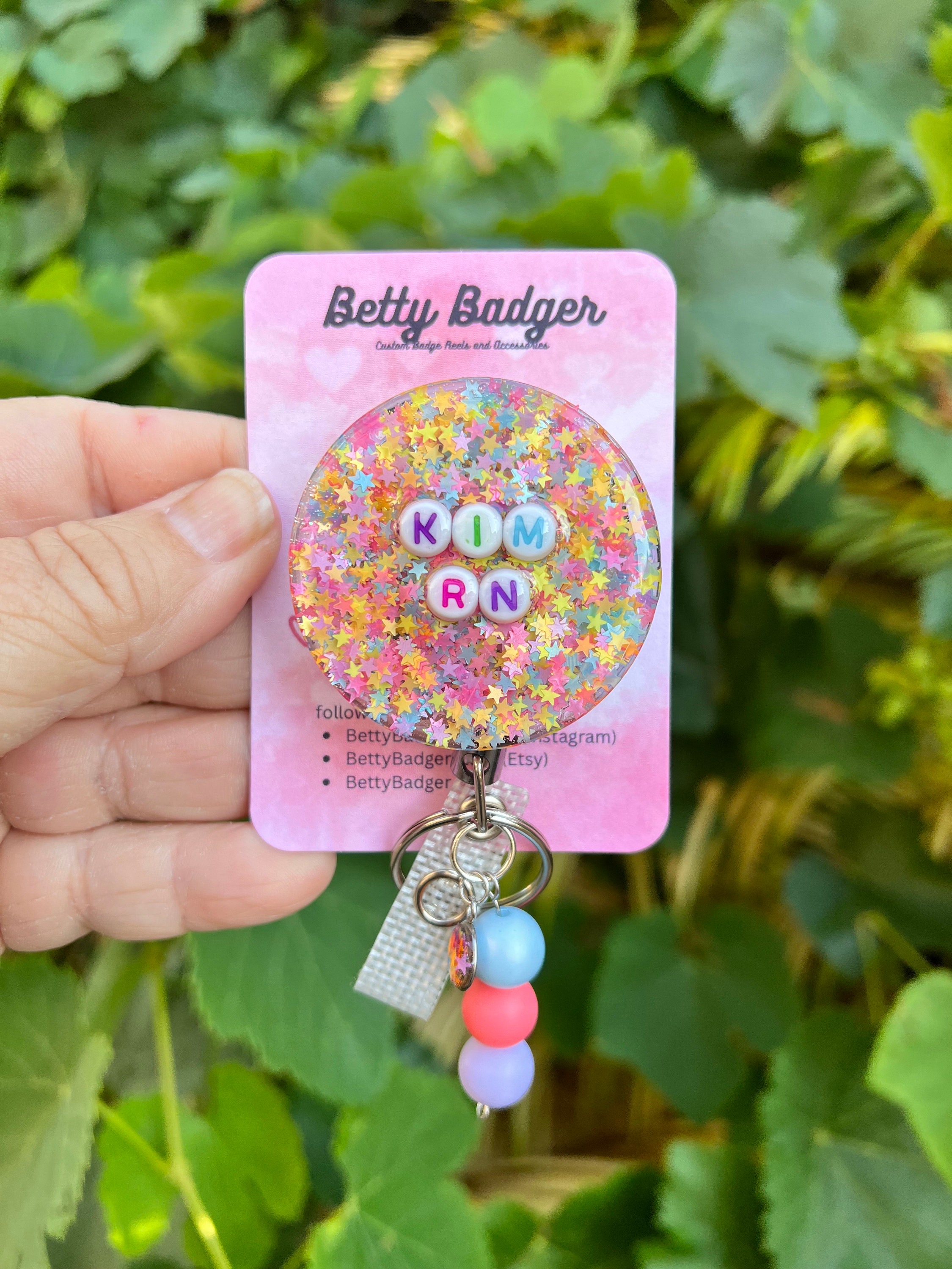 Custom 2024 badge reels