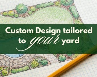 Custom Landscape Design & Plant List | DIY Garden Plan (Digital Service)