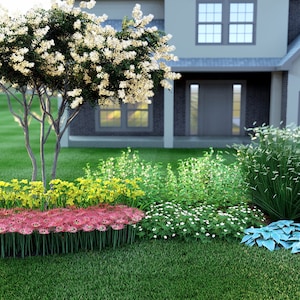 A Stunning Display by Plant by Number. Landscape Design Plan