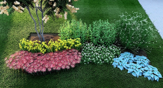 A Stunning Display by Plant by Number. Landscape Design Plan
