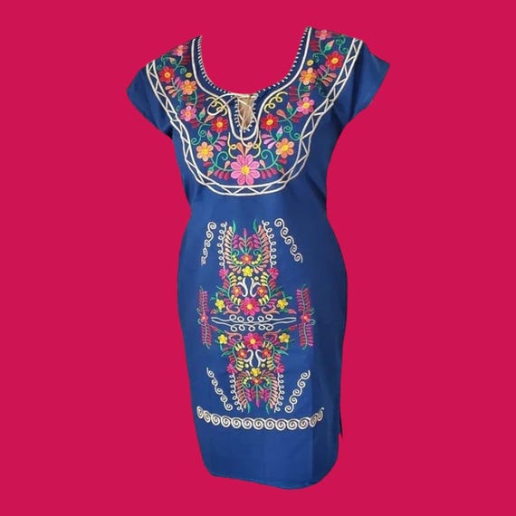 Abiti messicani ricamati Abiti tradizionali messicani Kimono