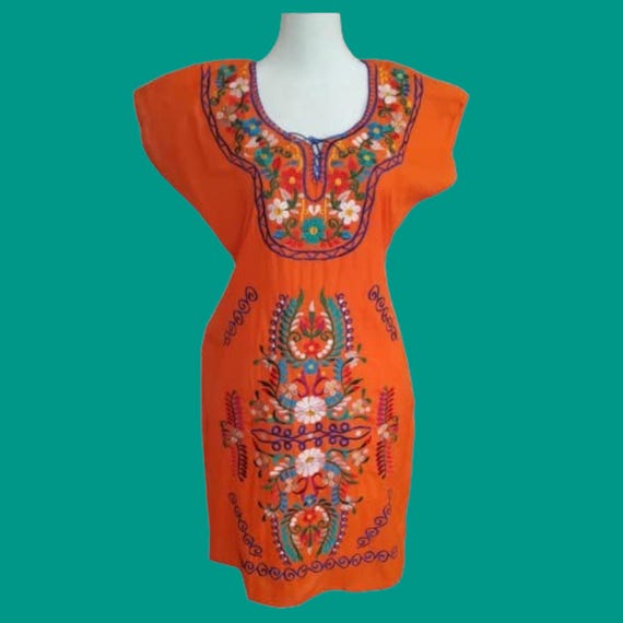 traditional mexican dresses for women Embroidered Evening Dress Mexican themed fiesta birthday dresses outfit BEAUTIFUL PINTUCK PINK OAXACAN MEXICAN